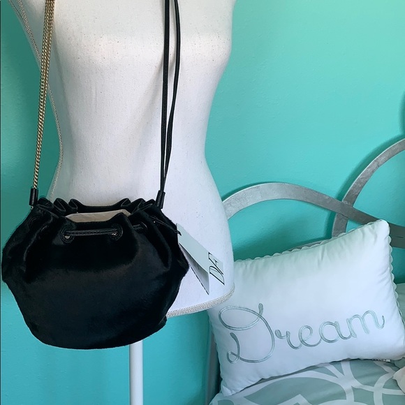 DVF LV PWR Mini Drawstring Black Bag - Picture 4 of 11